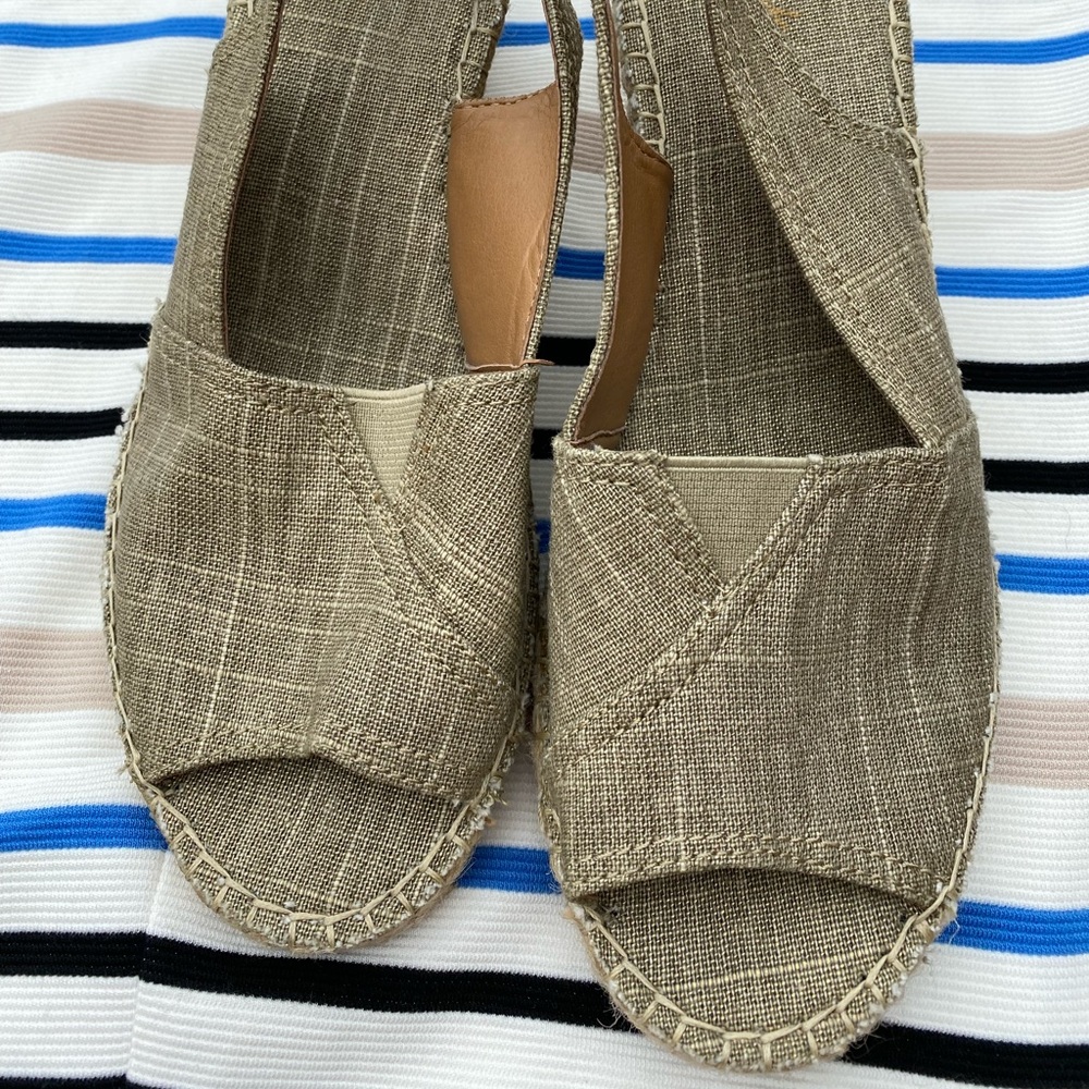 Clark's Espadrille Wedge Sandal